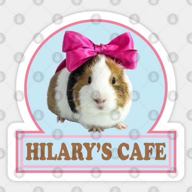 Fleabag Guinea Pig Cafe Sticker by HuhWhatHeyWhoDat